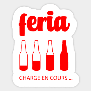 Feria alcool France Sticker